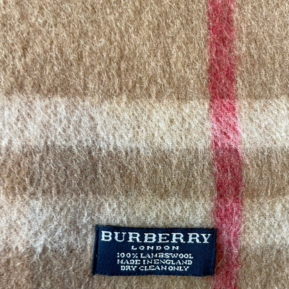 Burberry Vintage Nova Check Scarf Schal 00s brown