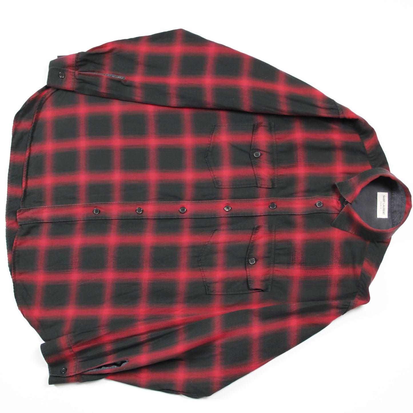 Saint Laurent Flannel Shirt