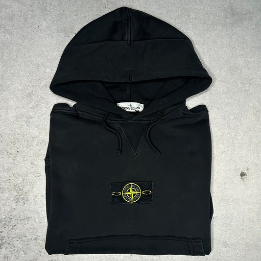 Stone Island Classic Cotton Hoodie black (S)