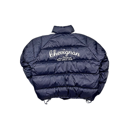 Chevignon Vintage Puffer Down Jacket Spell-out Backprint