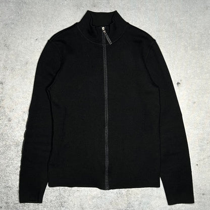 Prada Linea Rossa Archive Hybrid Full Zip Cardigan Black (M)