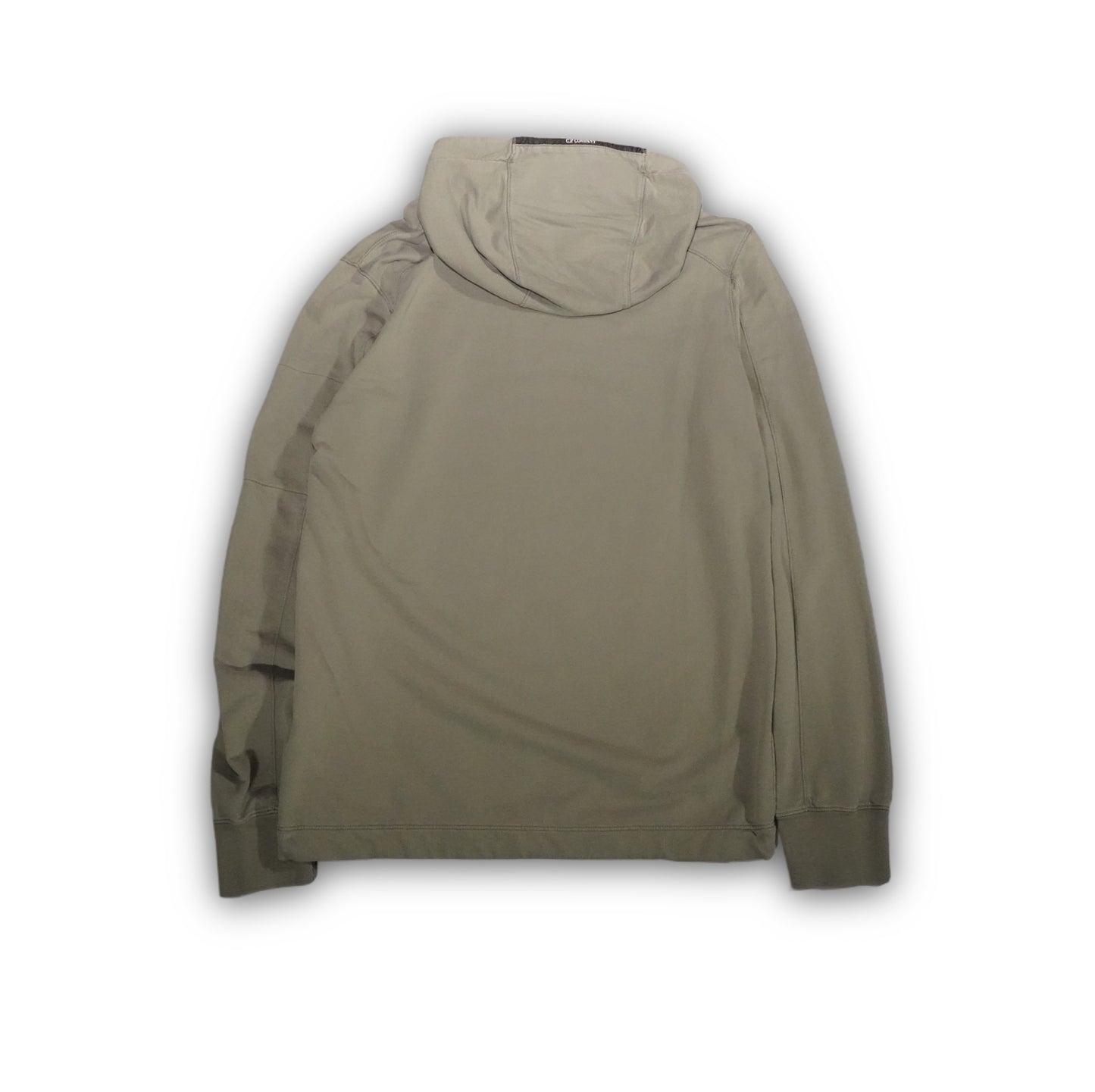 C.P. Company Light Hoodie Sweater with Lens olive (L)