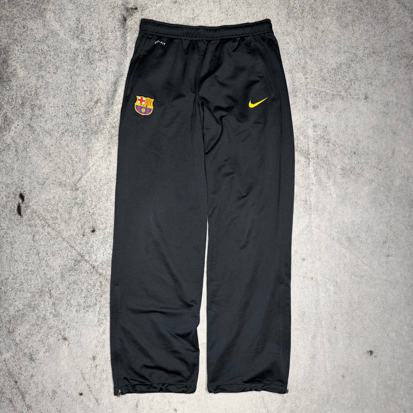 Nike 00s FC Barcelona Wide Leg Track Pants navy (S)