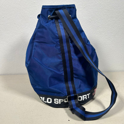 Polo Sport 90s Tennis Bag w/ Spell Out (royal blue)