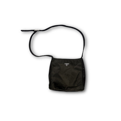 Prada Leather Strap Nylon Bag Vintage