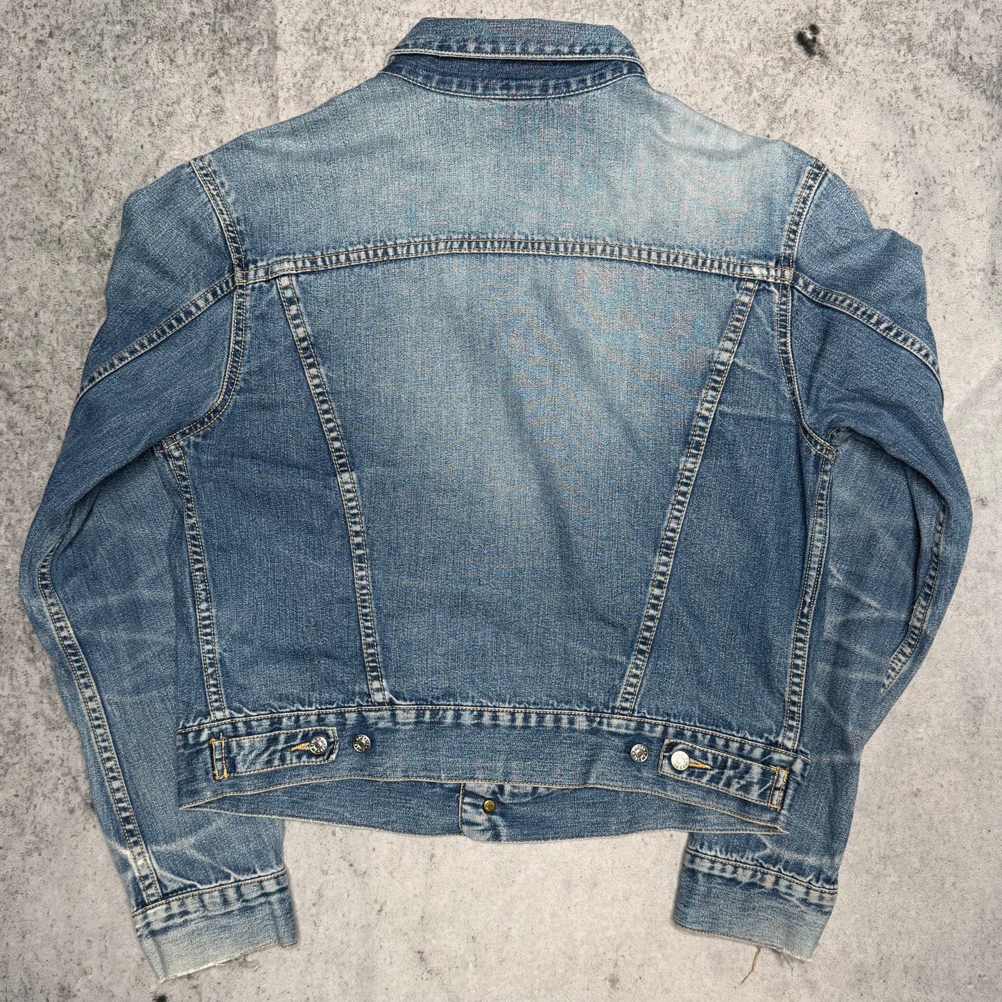 Diesel Industries Womens Vintage Jeans Jacket (wmns XL)