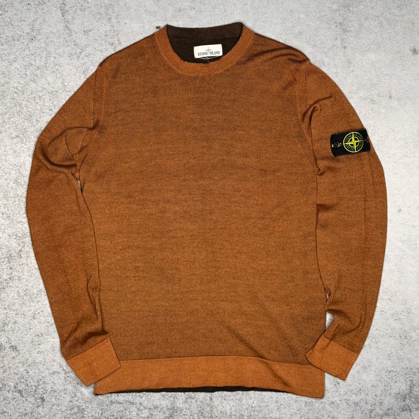 Stone Island 2019 Knit Sweater Light brown (XL fits L)
