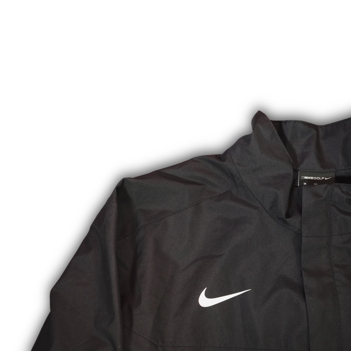 Nike Vintage 00s Golf Black Track Jacket (XL)