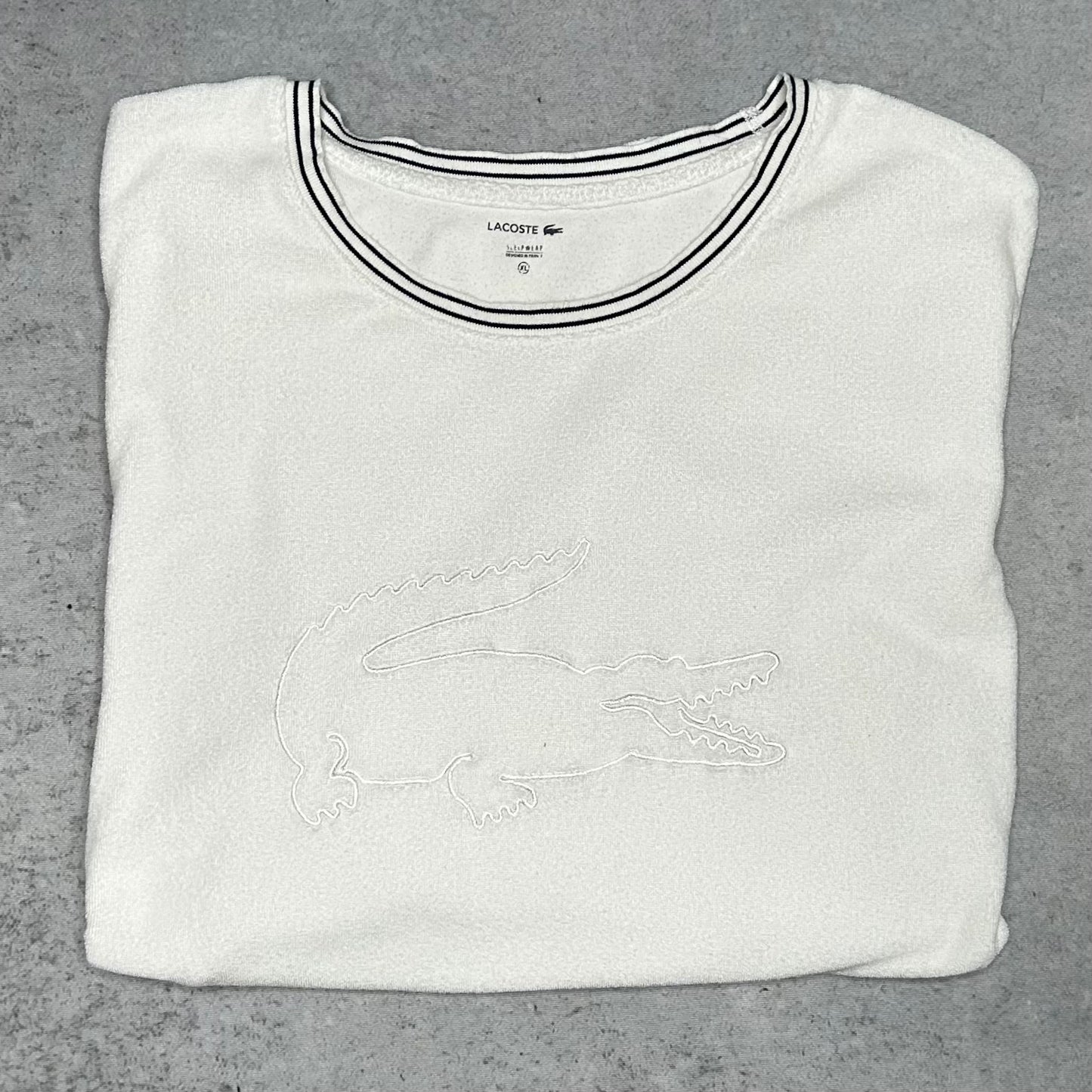 Lacoste 00s Longsleeve Thick frottee Shirt (XXL)