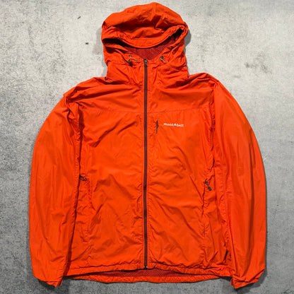 Montbell Japan Lightweight Hooded Shell Jacket orange (L)