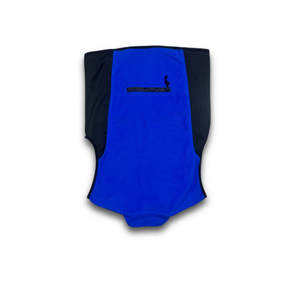 Nike Fit 00s Fleece Gilet Bodywarmer Vest royal blue (L)