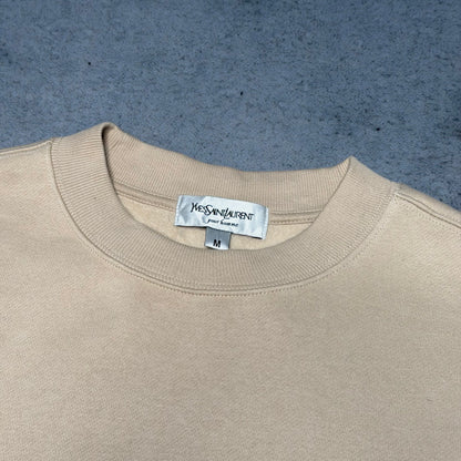 YSL Yves Saint Laurent homme big spellout Sweater