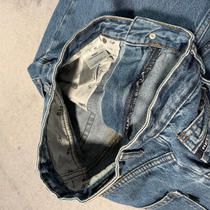 Reell USA Baggy Fit Skate Jeans Blue Stone Wash (W29 L30)