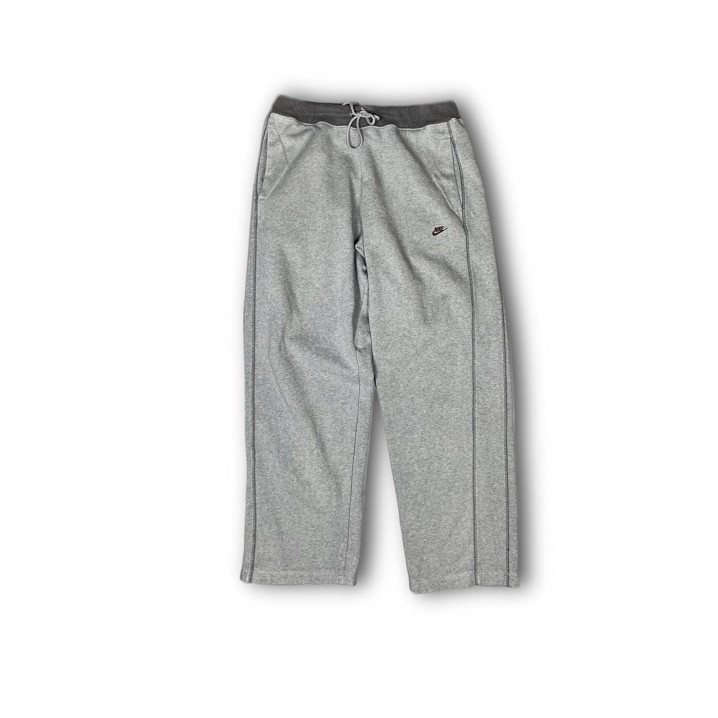 Nike 00s Sweat Pants grey wide leg