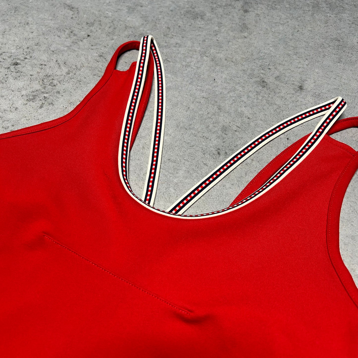 Tommy Hilfiger 00s Sporty Spaghetti Tank Top (M)