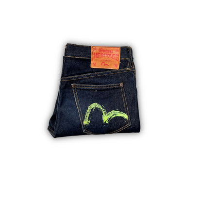 Evisu Heritage Vintage Selvedge Denim Jeans Seagull (32)