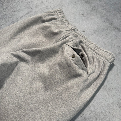 Nike 00s Baggy Sweat Pants grey red (M)