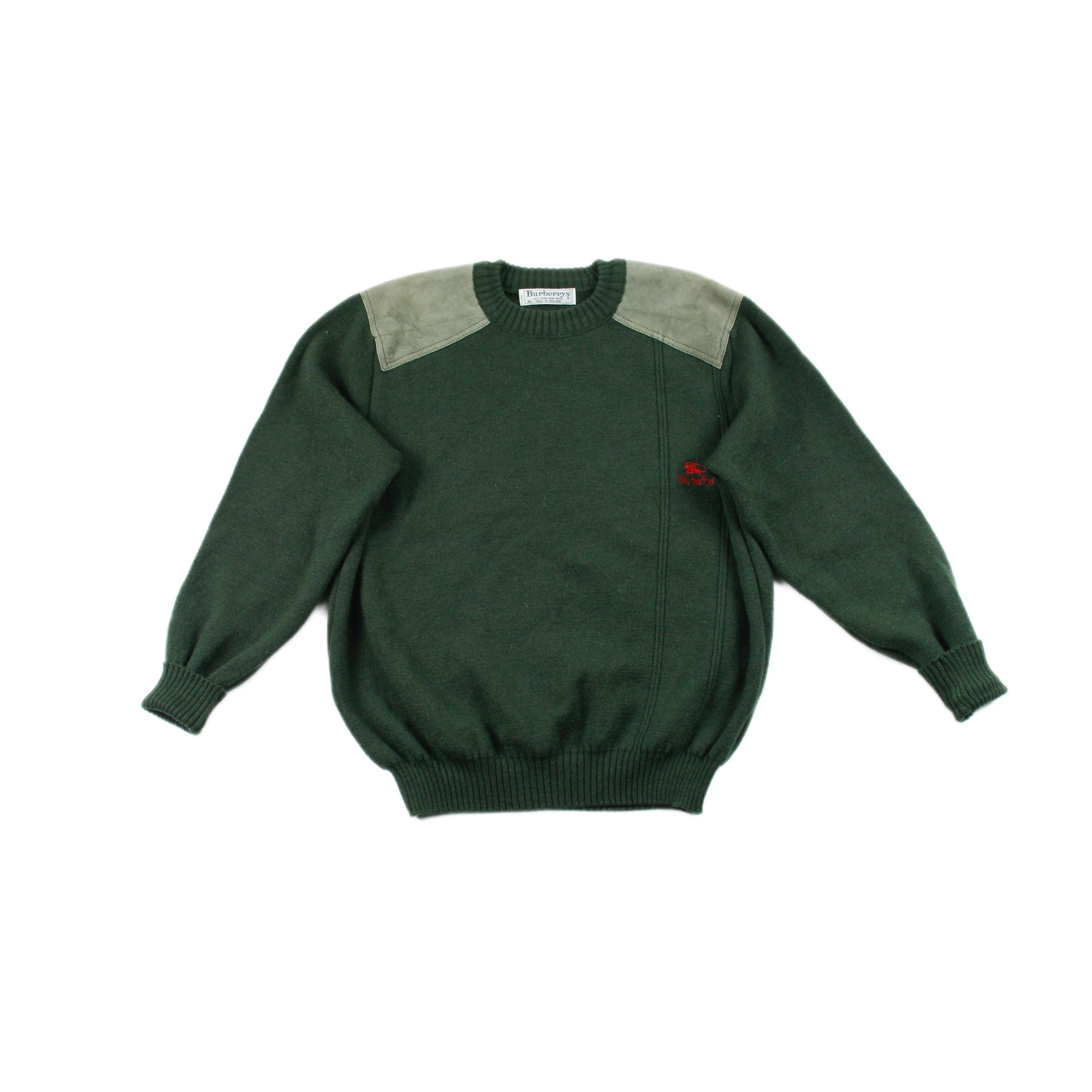 Burberry Vintage Logo Wool Sweater 1990s