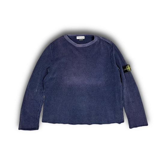 Stone Island Vintage Knit Sweater Corduroy Style S/S 2003
