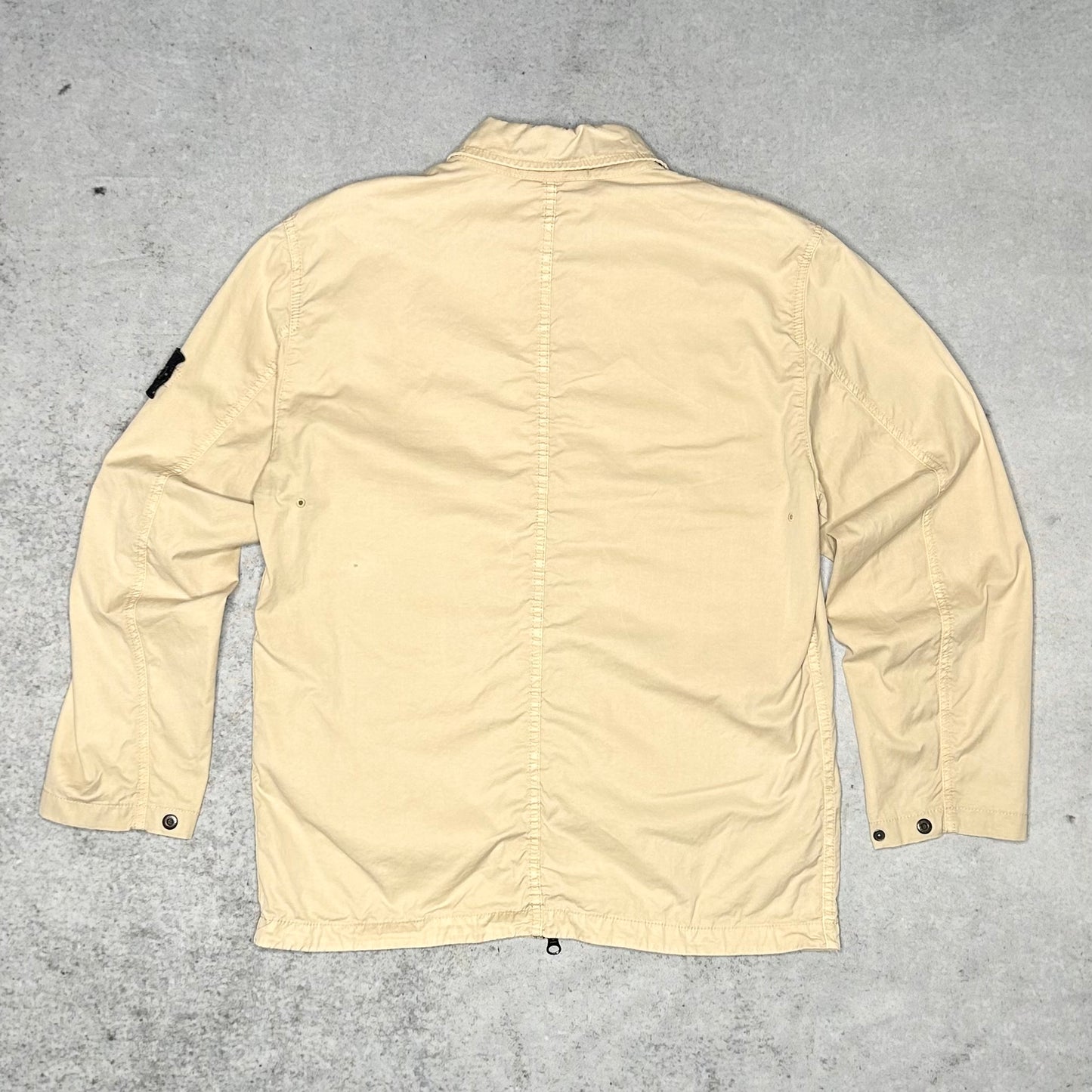 Stone Island Zip Jacket Overshirt beige (S)