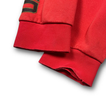 Nike 2007 Man United Hoodie red Vintage