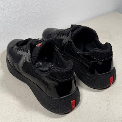 Prada Americas Cup Sneaker 2025 Patent Leather black (41- fits 42)