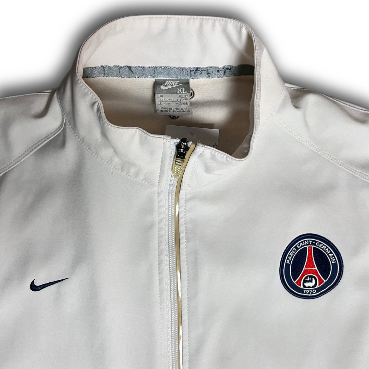 Nike Paris Saint Germain PSG 2009 Vintage Track Jacket white