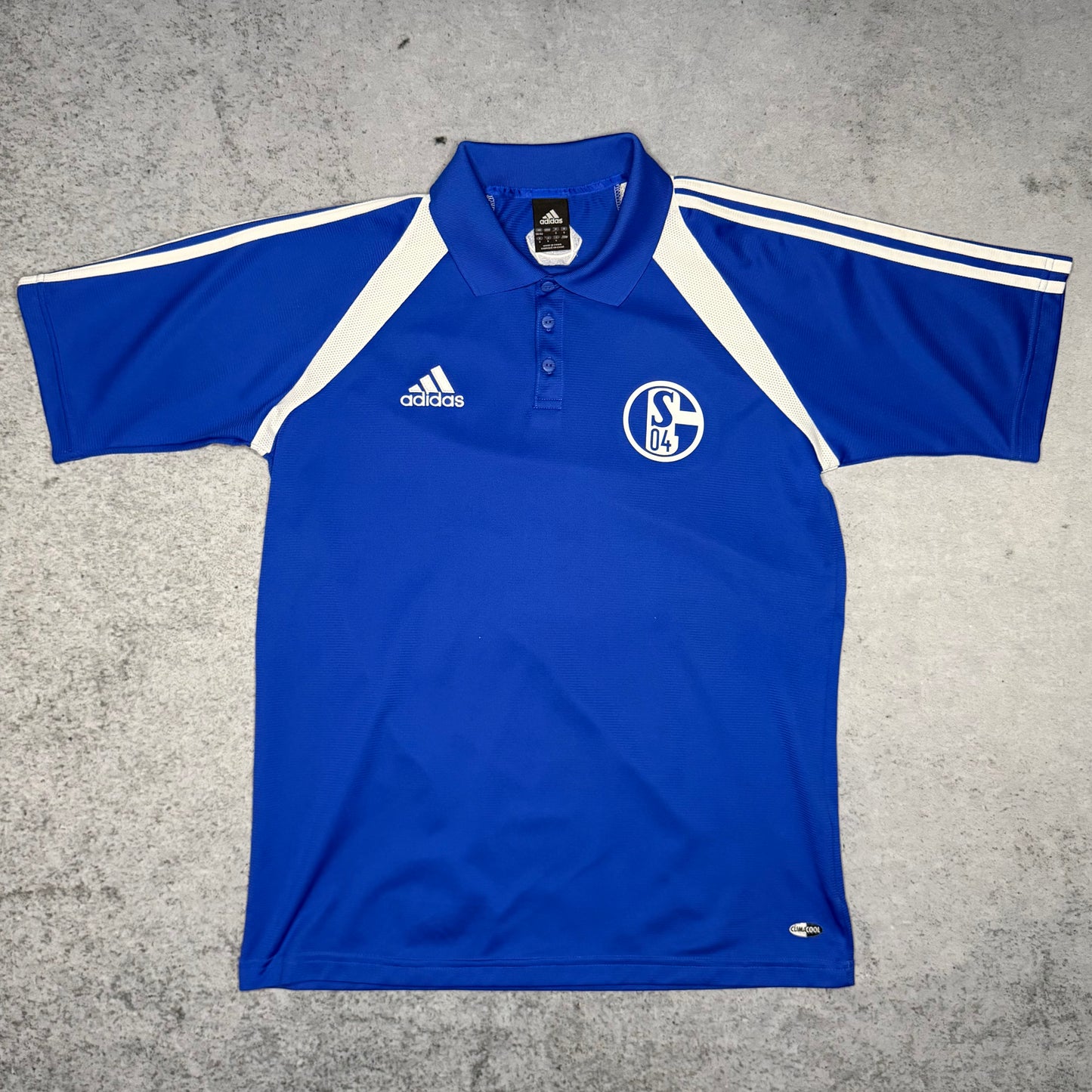 Adidas FC Schalke 2004/05 Polo Shirt Home (fits M)