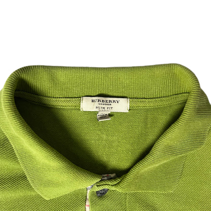 Burberry Nova Check Poloshirt Green