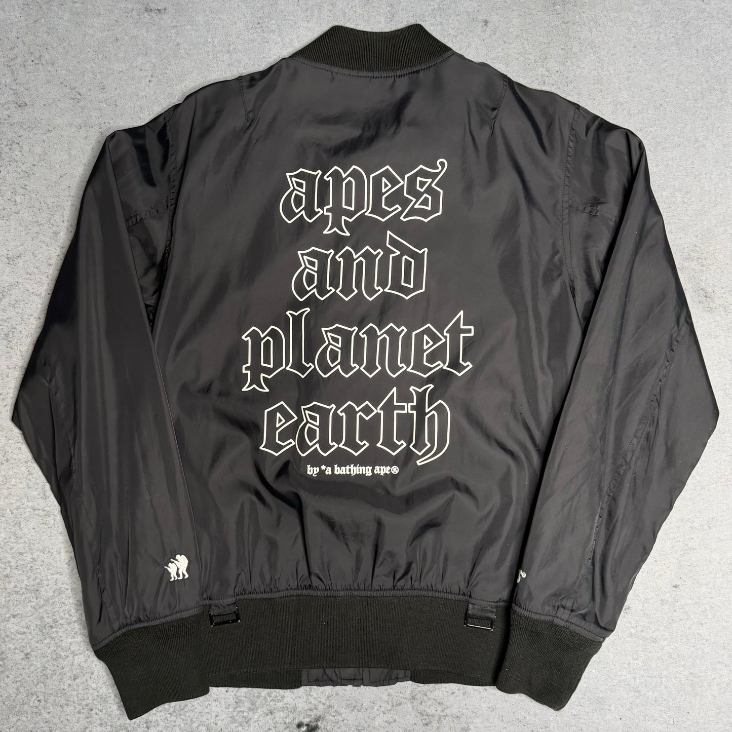 AAPE by A Bathing Ape Bomber Jacket black (S)