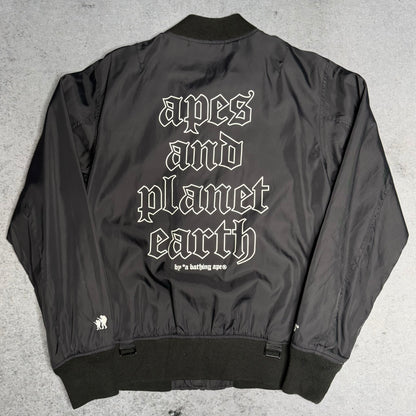 AAPE by A Bathing Ape Bomber Jacket black (S)