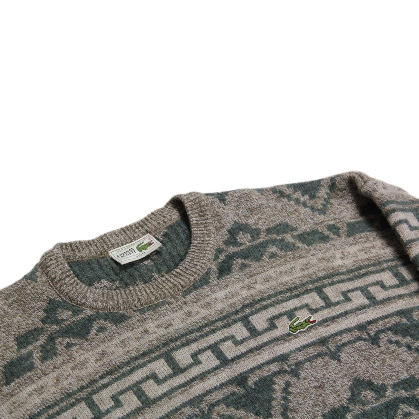 Lacoste Vintage Wool Sweater by "Chemise Lacoste"