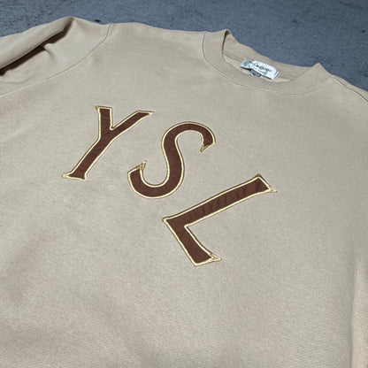 YSL Yves Saint Laurent homme big spellout Sweater