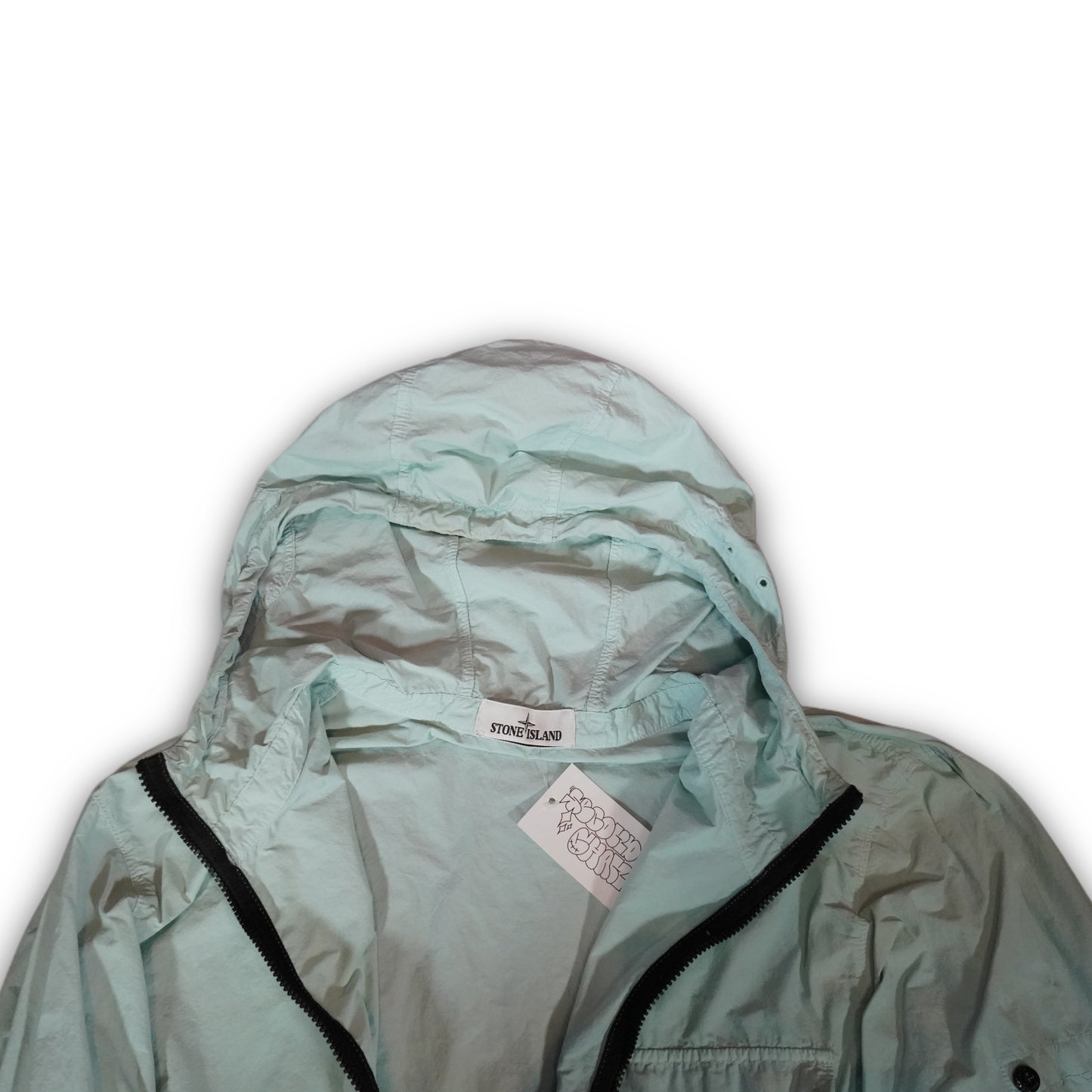 Stone Island Windbreaker Jacket mint light blue