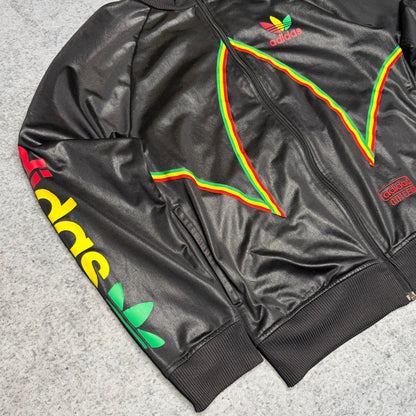 Adidas Vintage Chile62 Track Jacket Reggae Jamaica black (S)