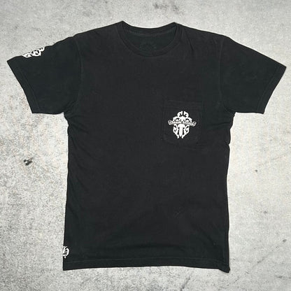 Chrome Hearts 2010s Archive Vertical Dagger Pocket Tee Black (M)
