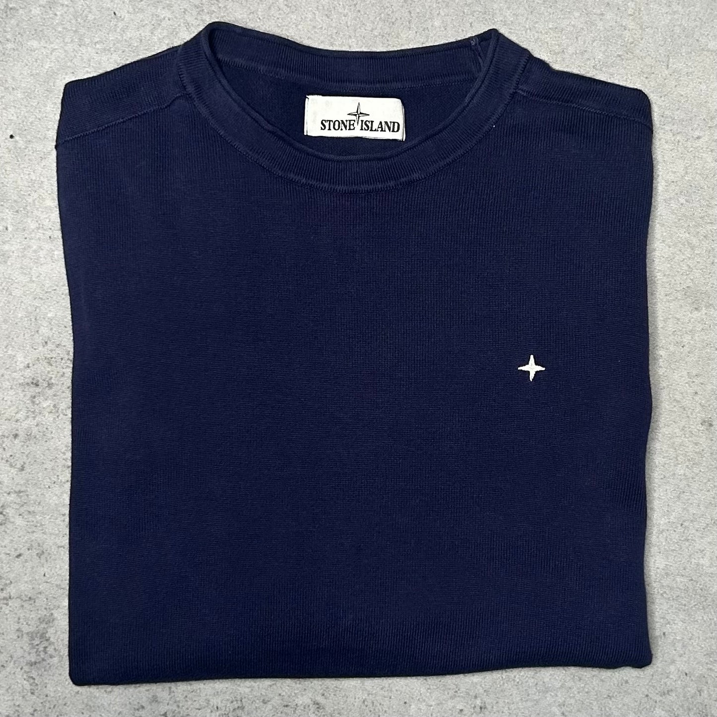 Stone Island Crewneck Sweatshirt navy blue (M fits S)