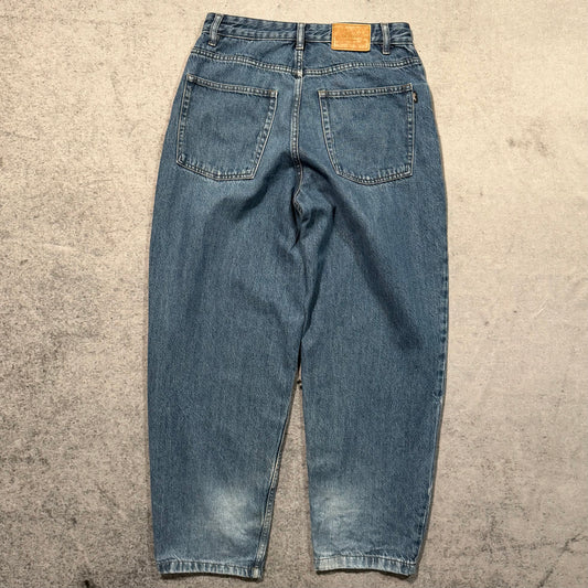 Reell USA Baggy Fit Skate Jeans Blue Stone Wash (W29 L30)