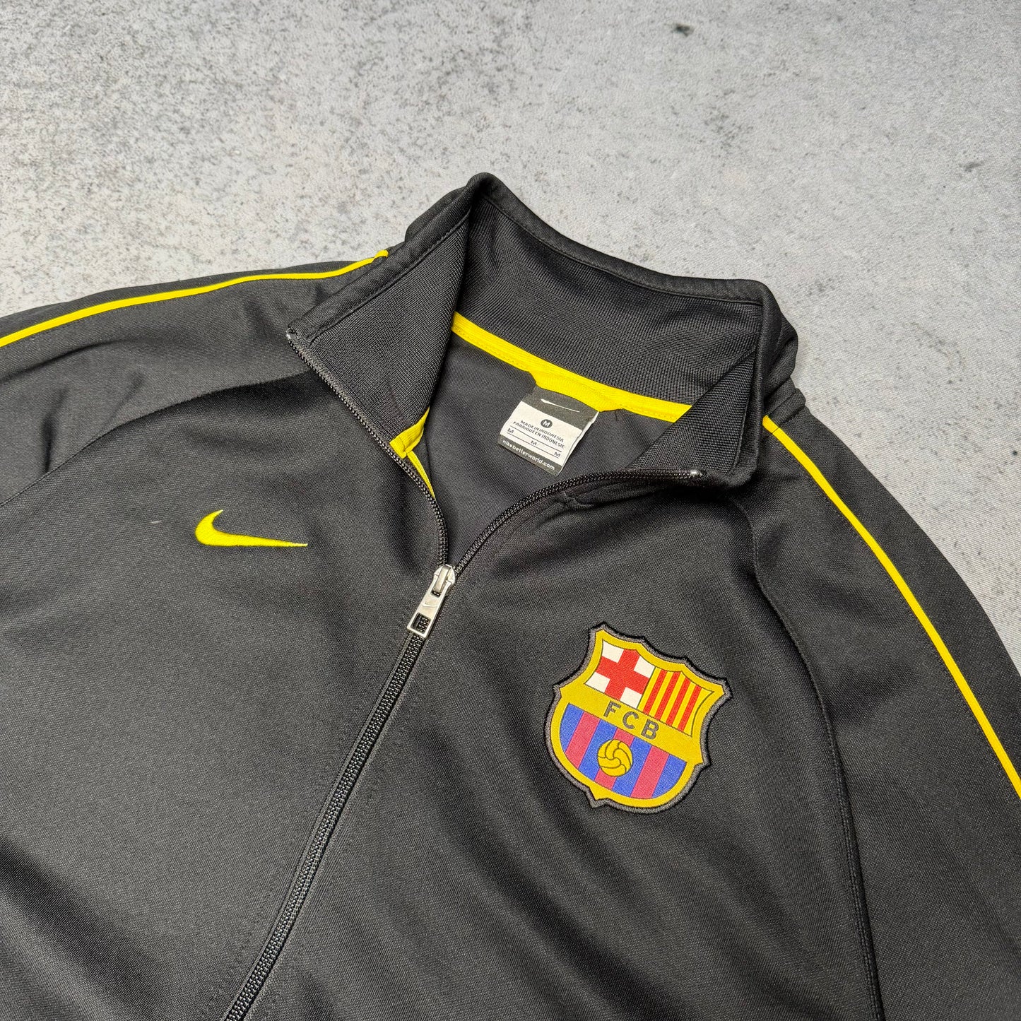 Nike FC Barcelona 2012/13 Track Jacket black yellow (M)