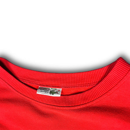 Chemise Lacoste Vintage Big Logo Sweater orange