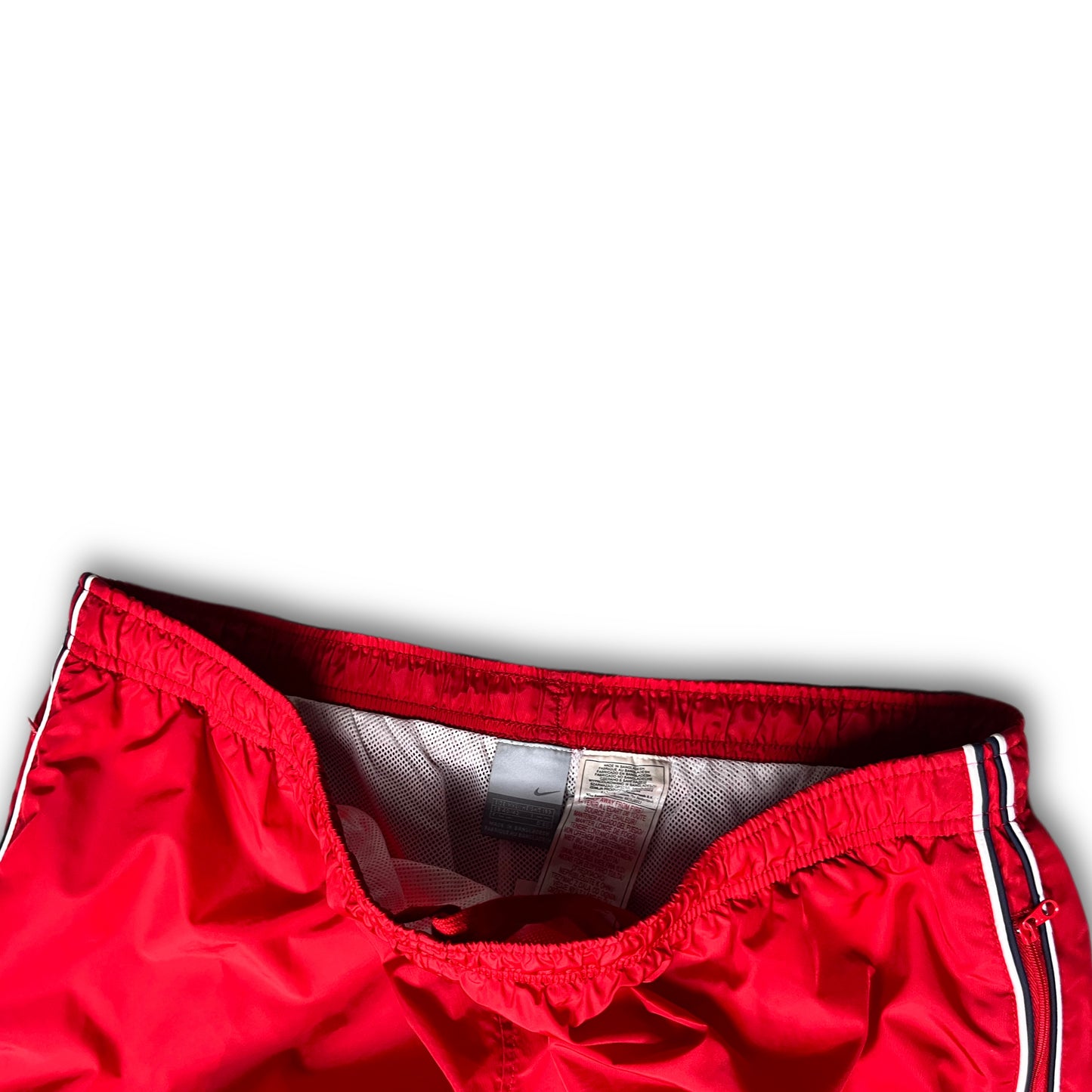 Nike Vintage Double Swoosh Pants red