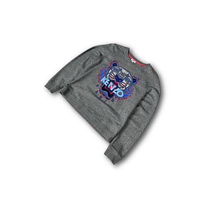 Kenzo Paris Sweater Tiger Logo grey (S)