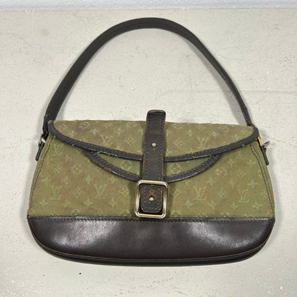 Louis Vouitton 00s Monogram Mini Shoulder Bag Berangere (olive)