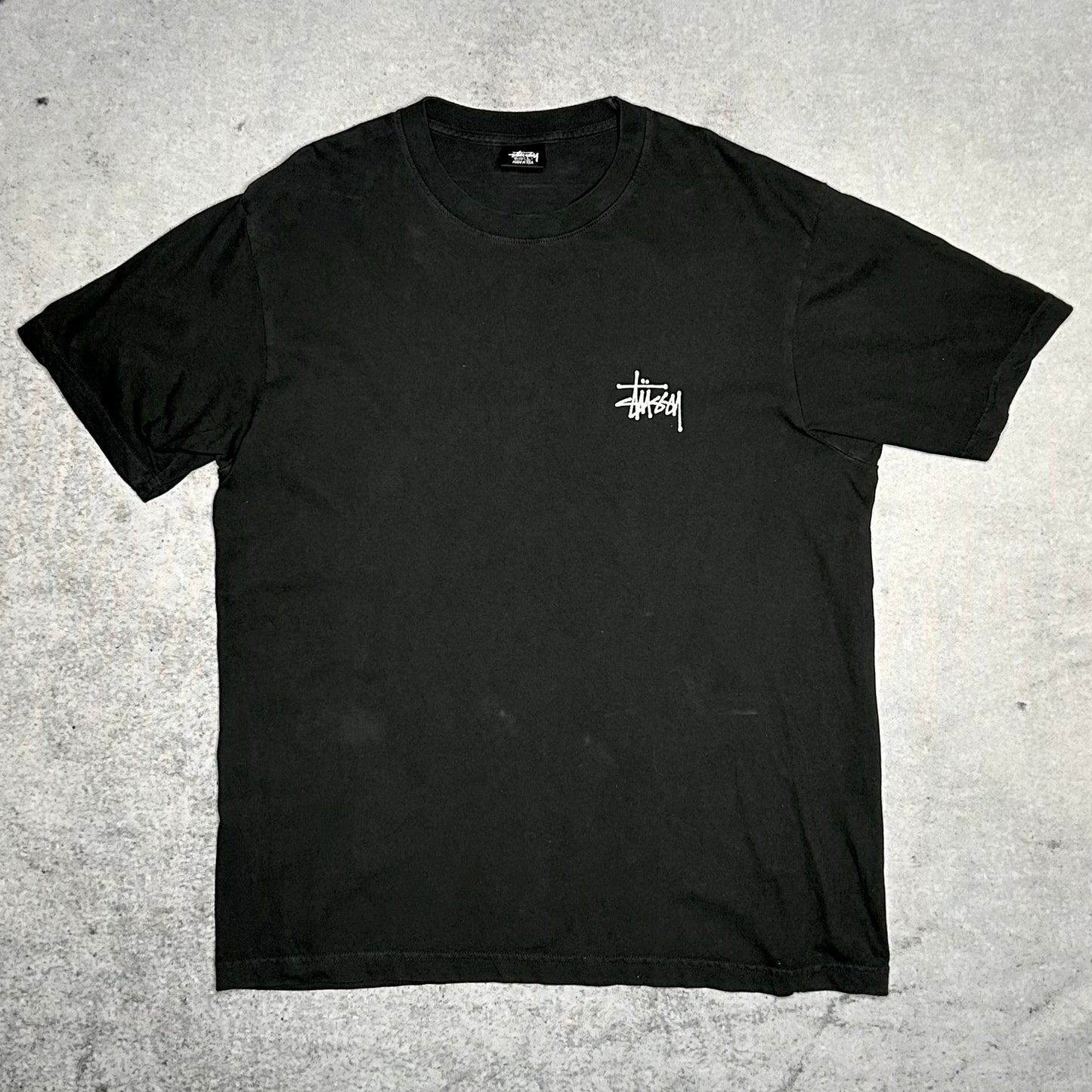 Stüssy California Grown Pigment Dyed T-Shirt Black (L fits XL)