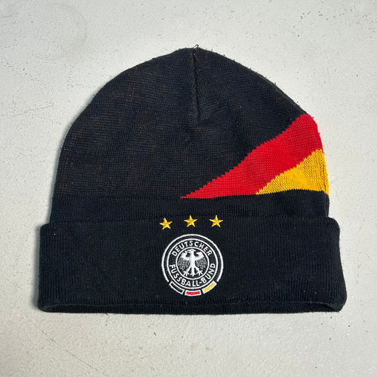 Adidas 2005 Vintage DFB Germany Knit Beanie (black/gold/red)