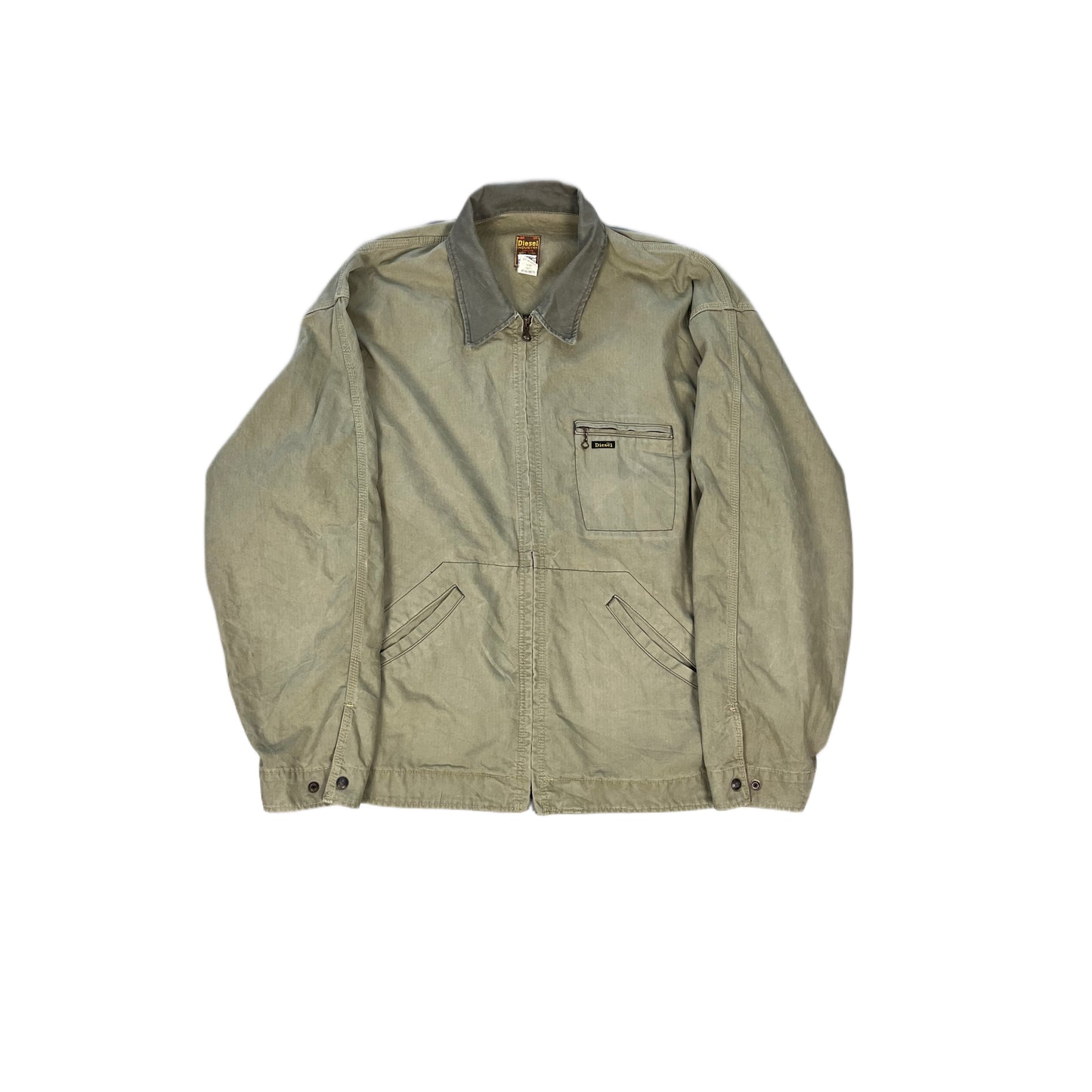 Diesel Workwear Zipped Jacket beige 1990s