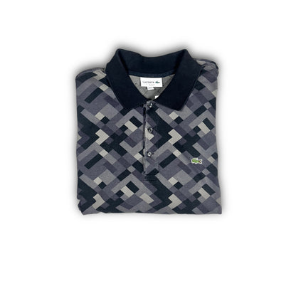 Lacoste Vintage Pixel Mosaic Polo Shirt