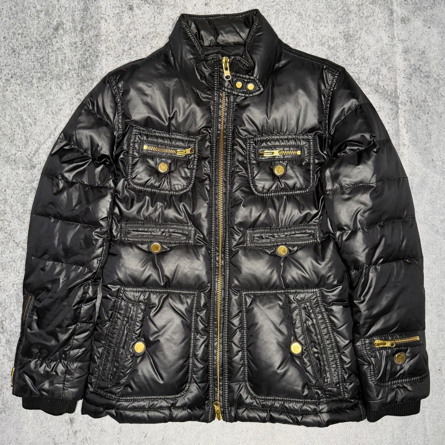 Fay Y2K Nylon Designer Puffer black (S)