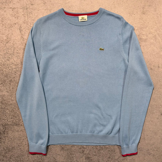 Lacoste 00s Crewneck Knit Sweater baby blue (S)