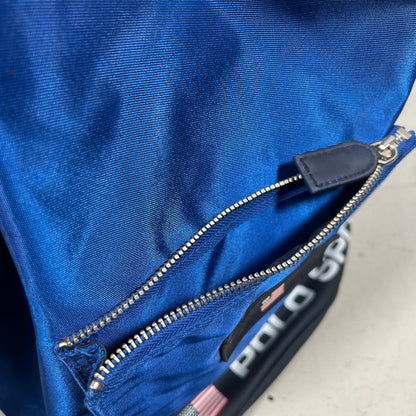 Polo Sport 90s Tennis Bag w/ Spell Out (royal blue)